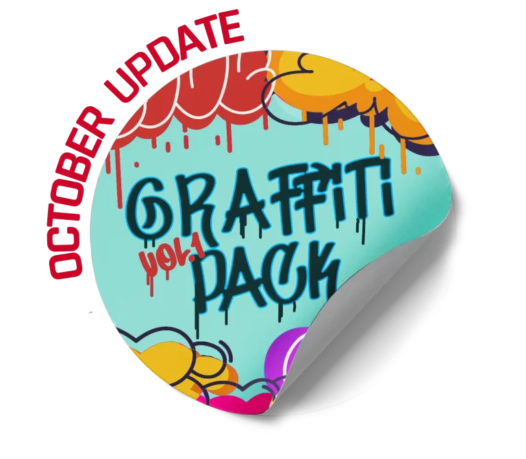 sticker tattoo procreate brush